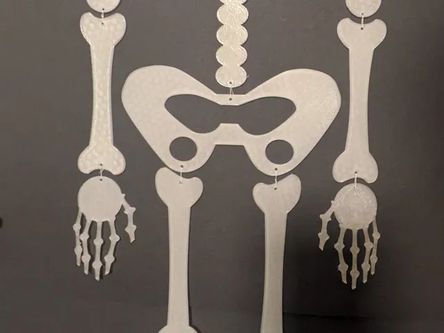 Glowing skeleton - Halloween