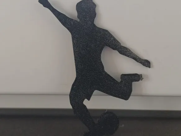 Fußballer wanddeko belibige größe