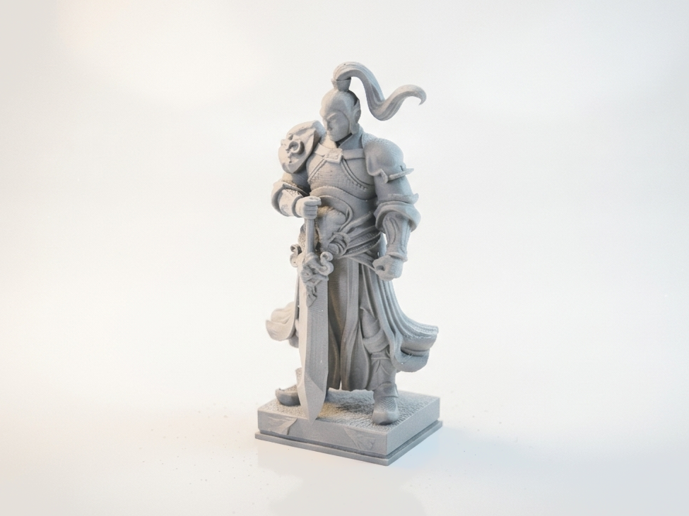 Shen Divine Warrior Statue LOL Champions 3D Printable