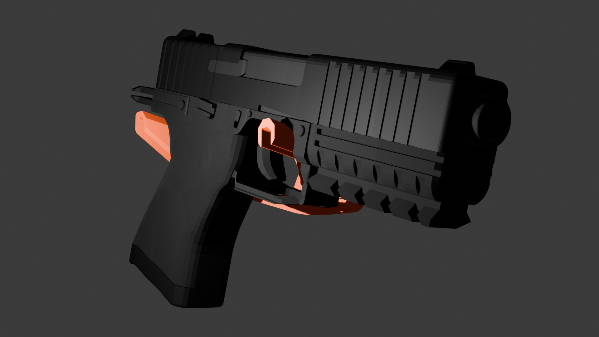 Wall Stand For Glock-17