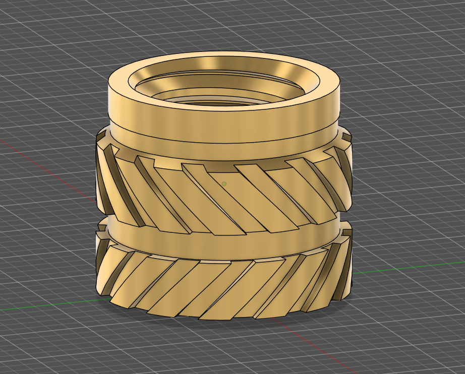 M5 x 5.8 x 7.1 Heat Sink Threaded insert