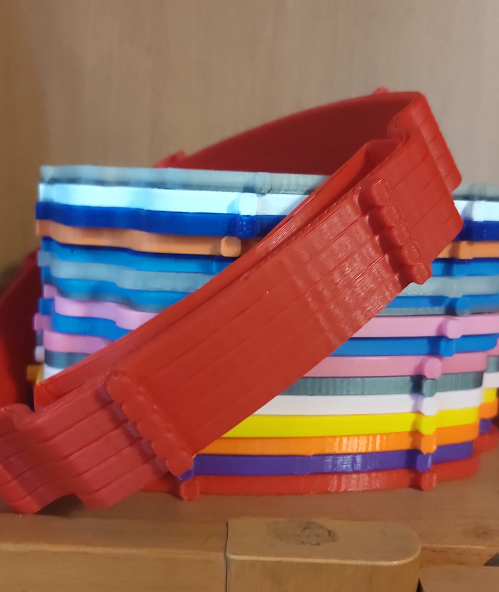 Stacked Covid Face shields - Multiprint