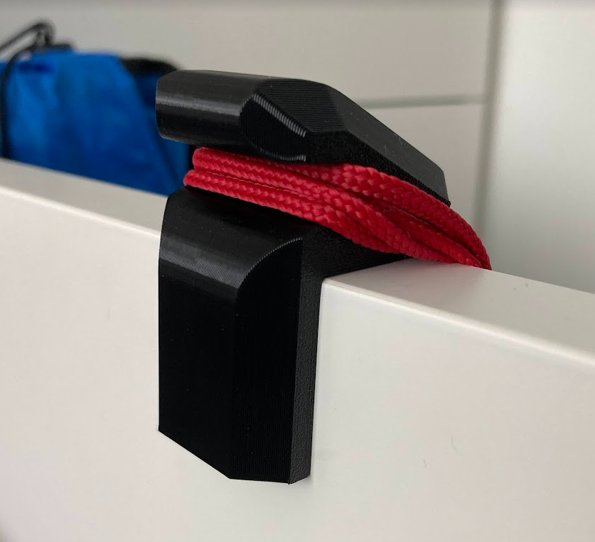 Sack hanger (mounting on the bed, no drilling)