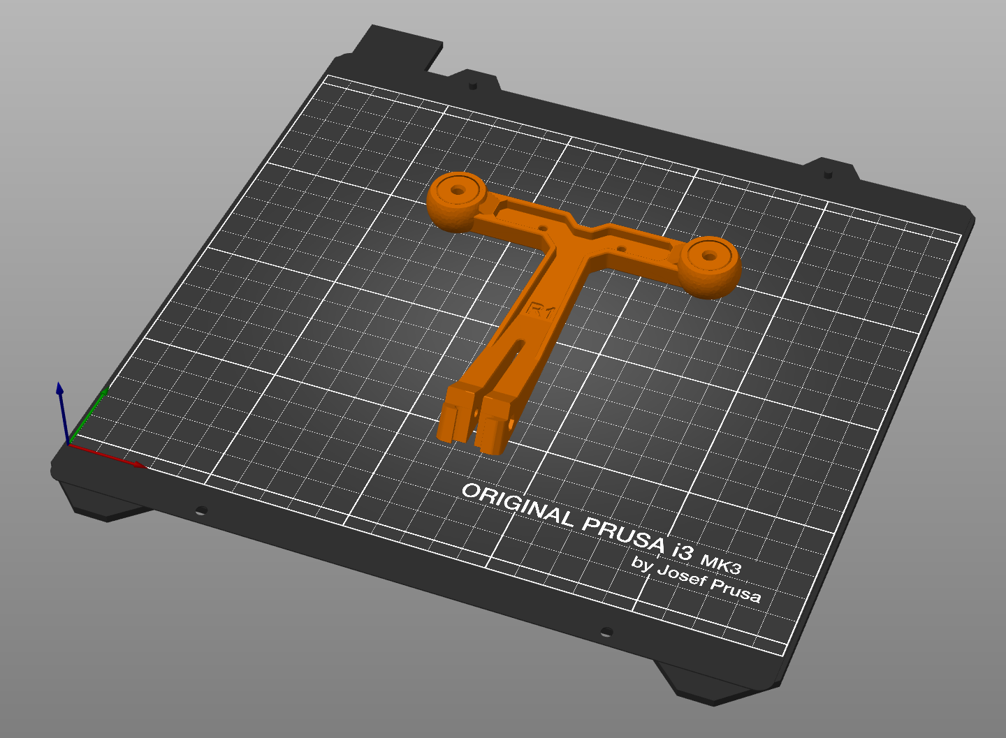 Remixed prusa filament guide (bigger ptfe) for MK3S+ by skrahl