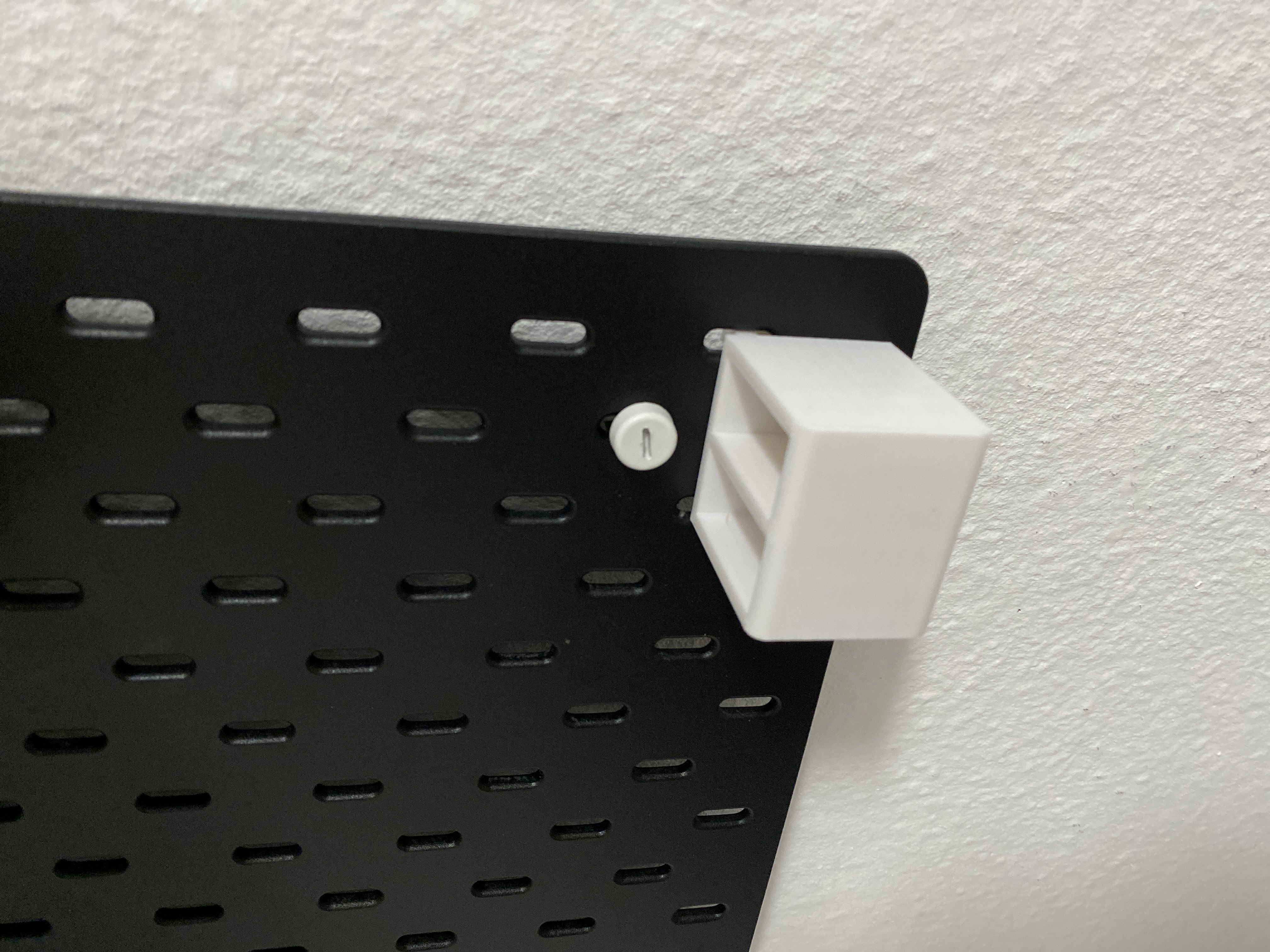IKEA Skadis (SKÅDIS) divided tray with finger slide