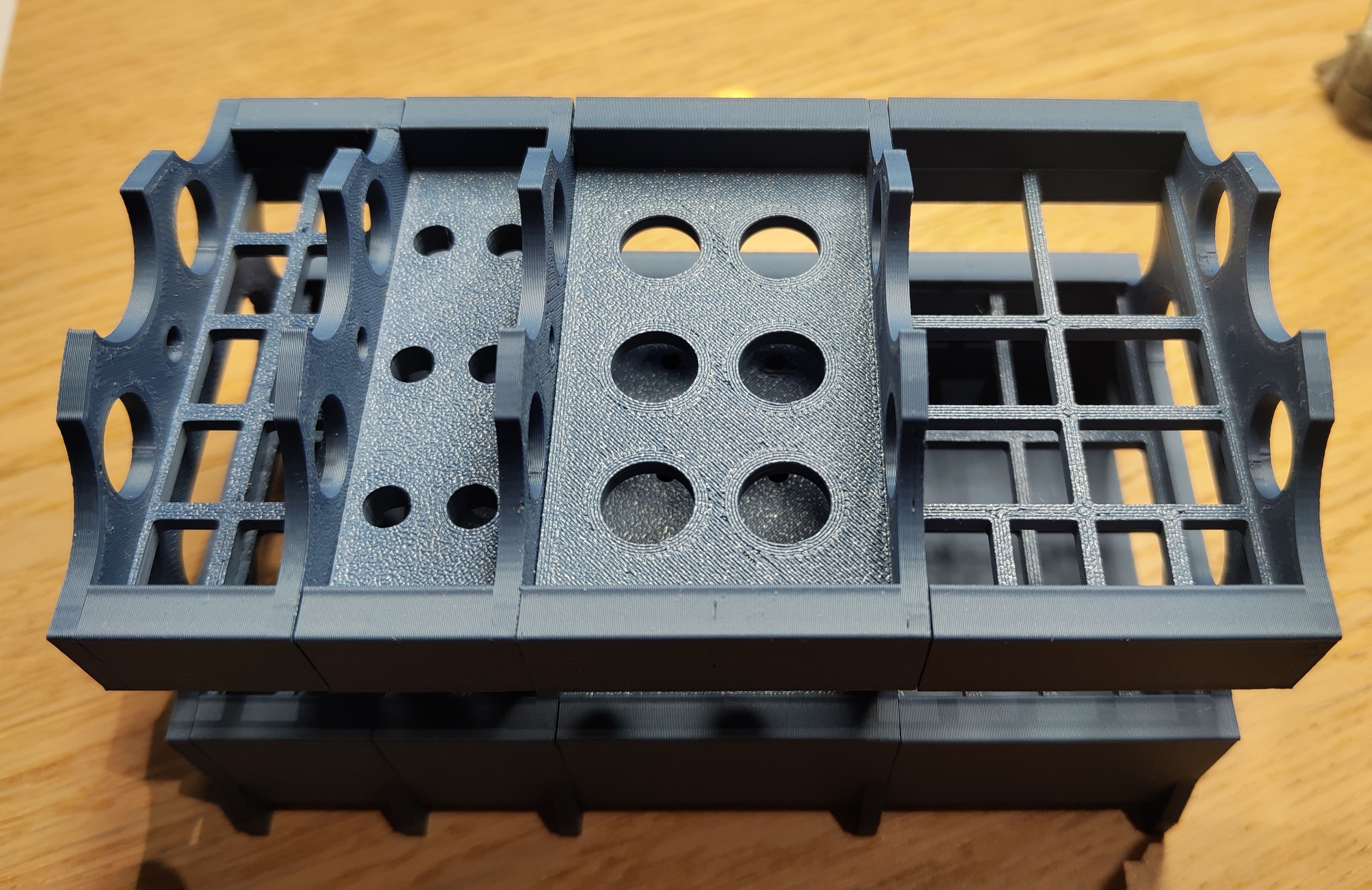 Additional dividing shelves for Tools modular desktop stand 3D model thumbnail