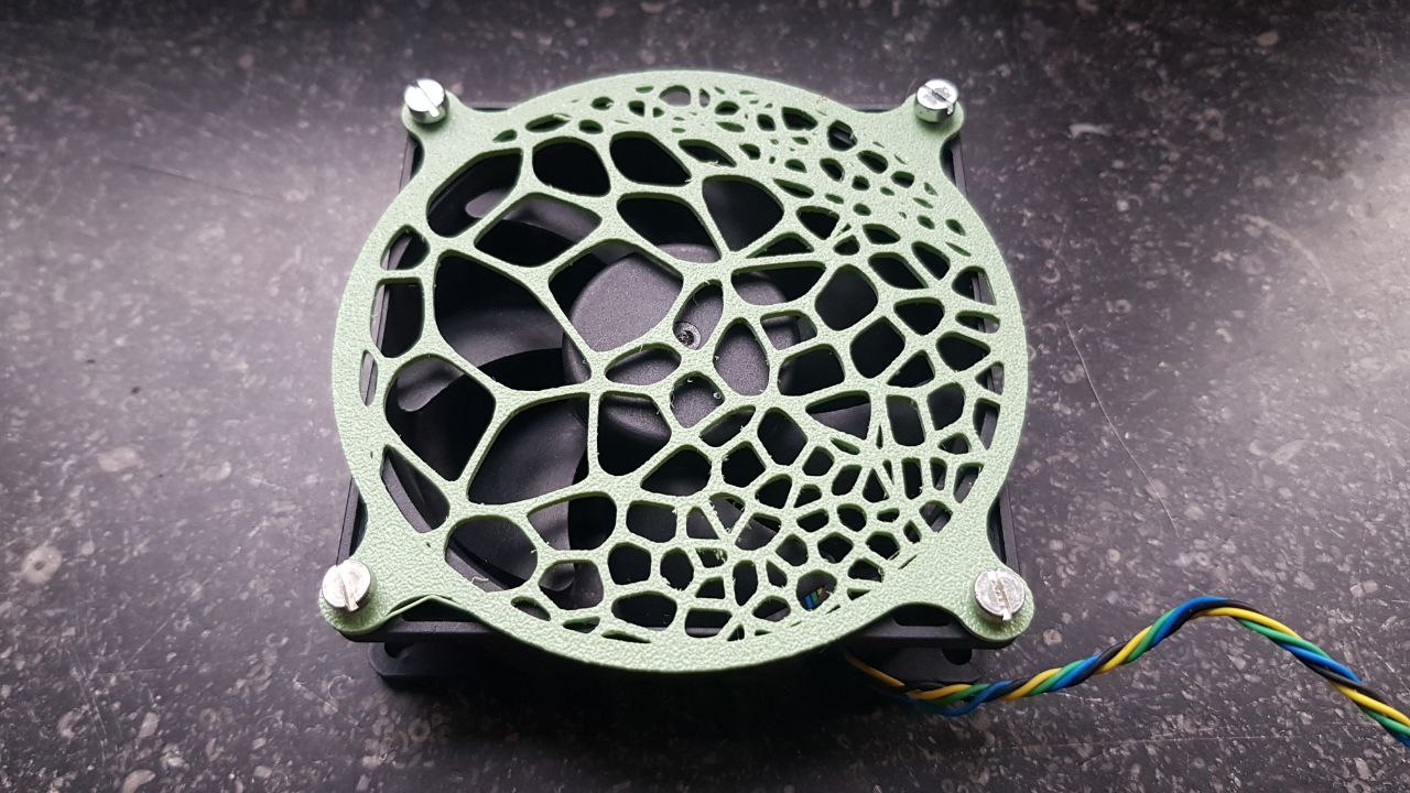 Voronoi Fan Cover
