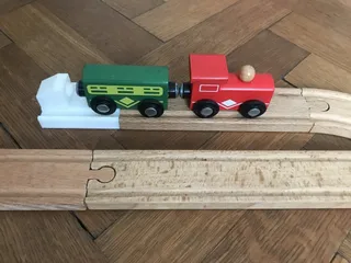 Buffer Stop Brio IKEA Wooden Train Track by timqui Download
