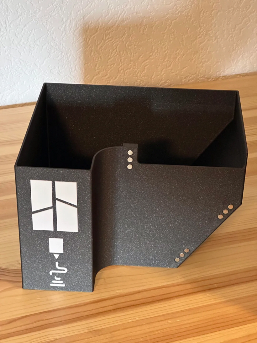 Magnetic Purge Bucket logo for the Bambu Lab X1 3D model thumbnail