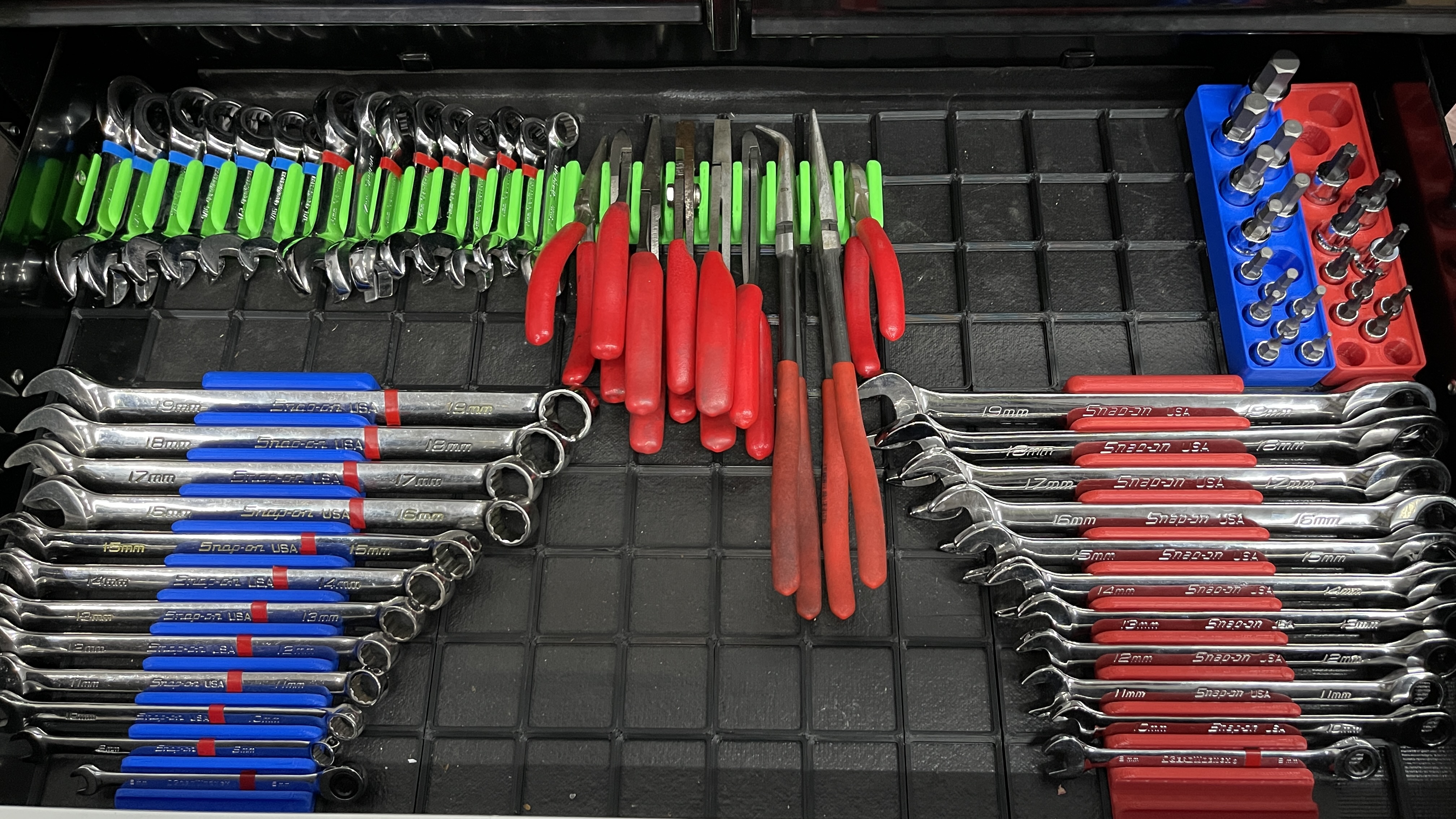 Miniatura 4 do modelo 3D Gridfinity 13 wrenches