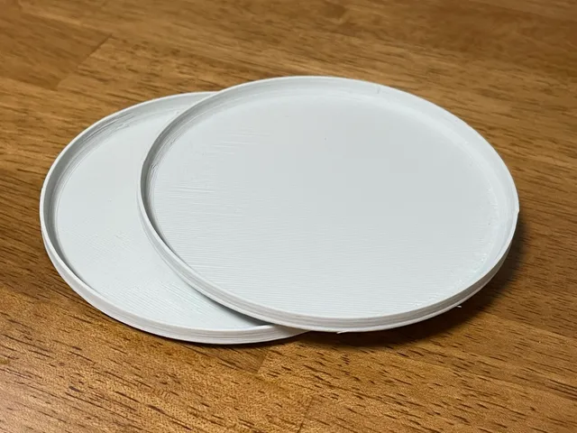 Simple stackable coaster