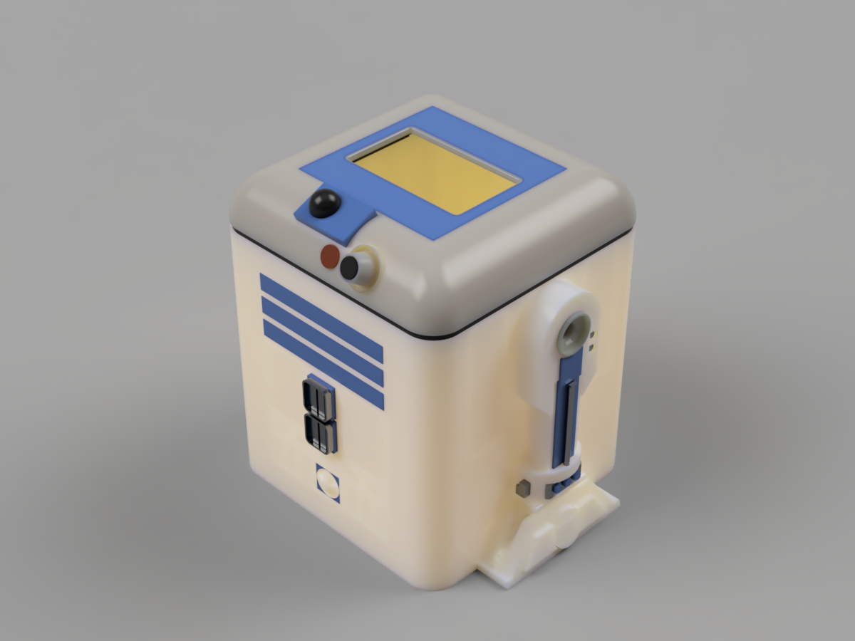 Miniatura 7 do modelo 3D R2-D2 Tissue Box