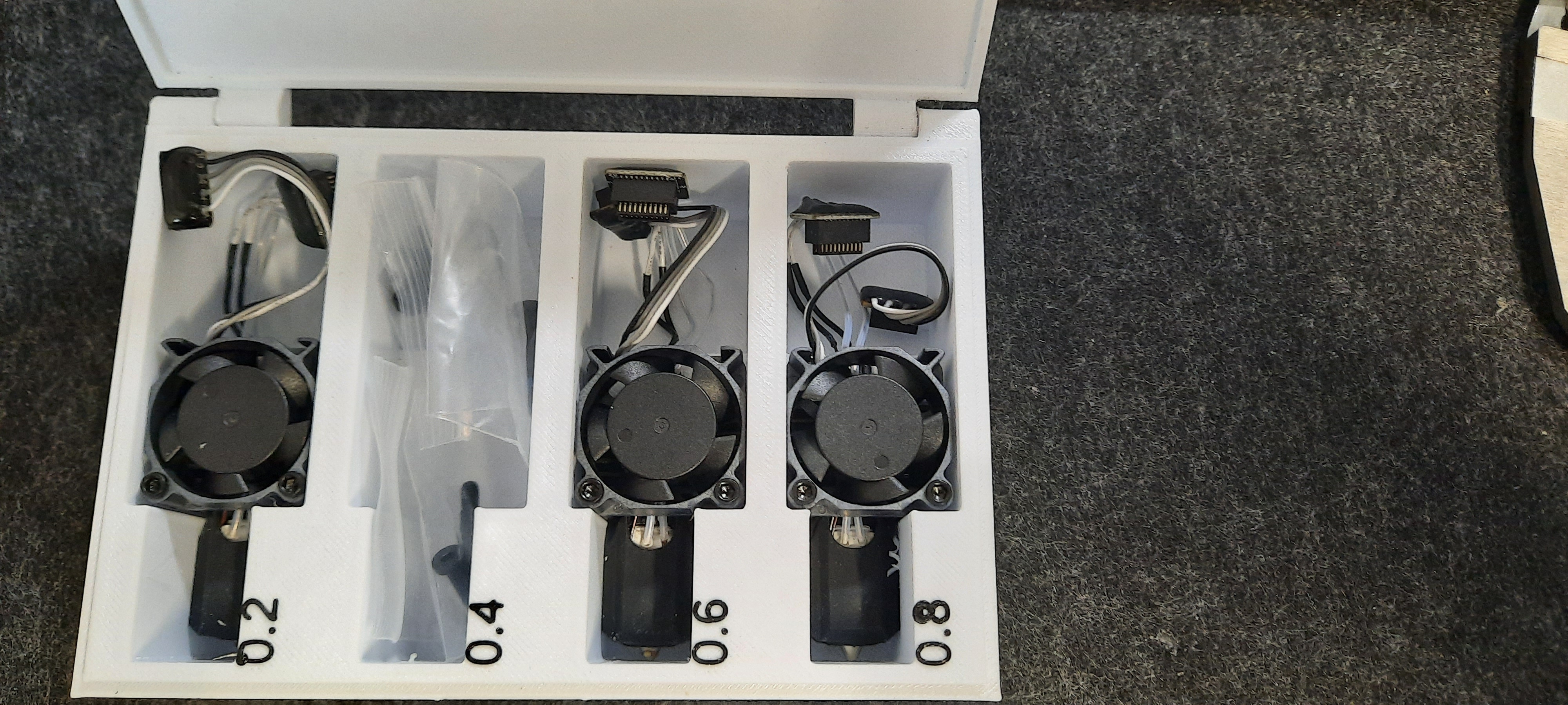 Bambu Lab X1/P1P Hotend Nozzle Box