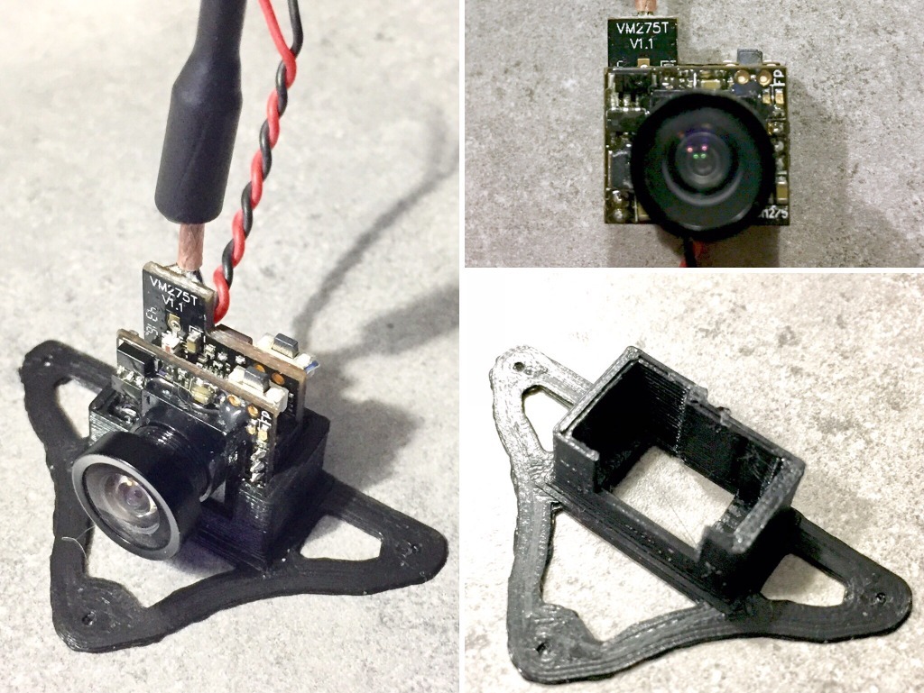 Blade Inductrix VM275T crazepony FPV Camera Mount - Tiny Whoop