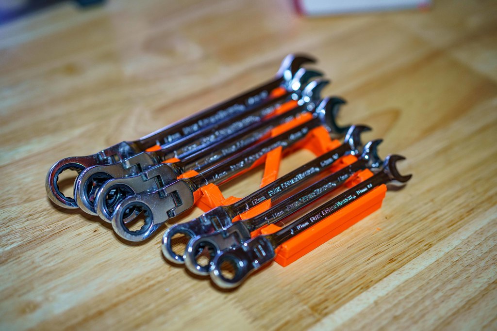 Box Wrench Holder by BubsBuilds Download free STL model