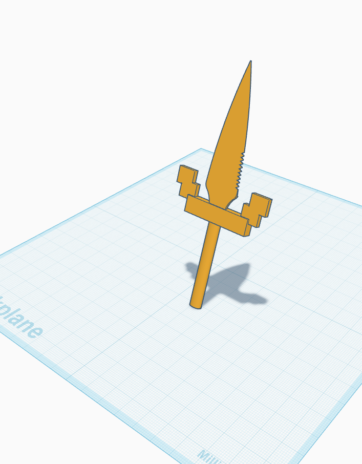 sword letter opener