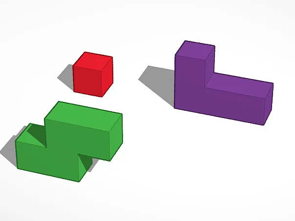 puzzel cube pieces