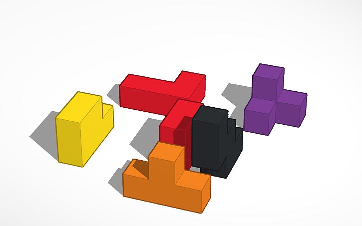 puzzel cube pieces 3 by Preston Riley | Download free STL model ...