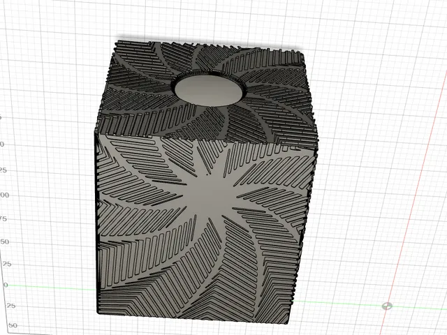 Building to the Sun by Sean Ward art inspired Kleenex box