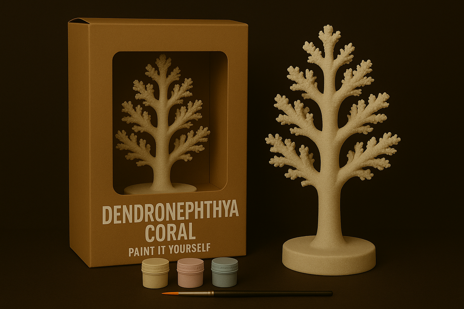 Dendronephthya Coral – Paint-It-Yourself