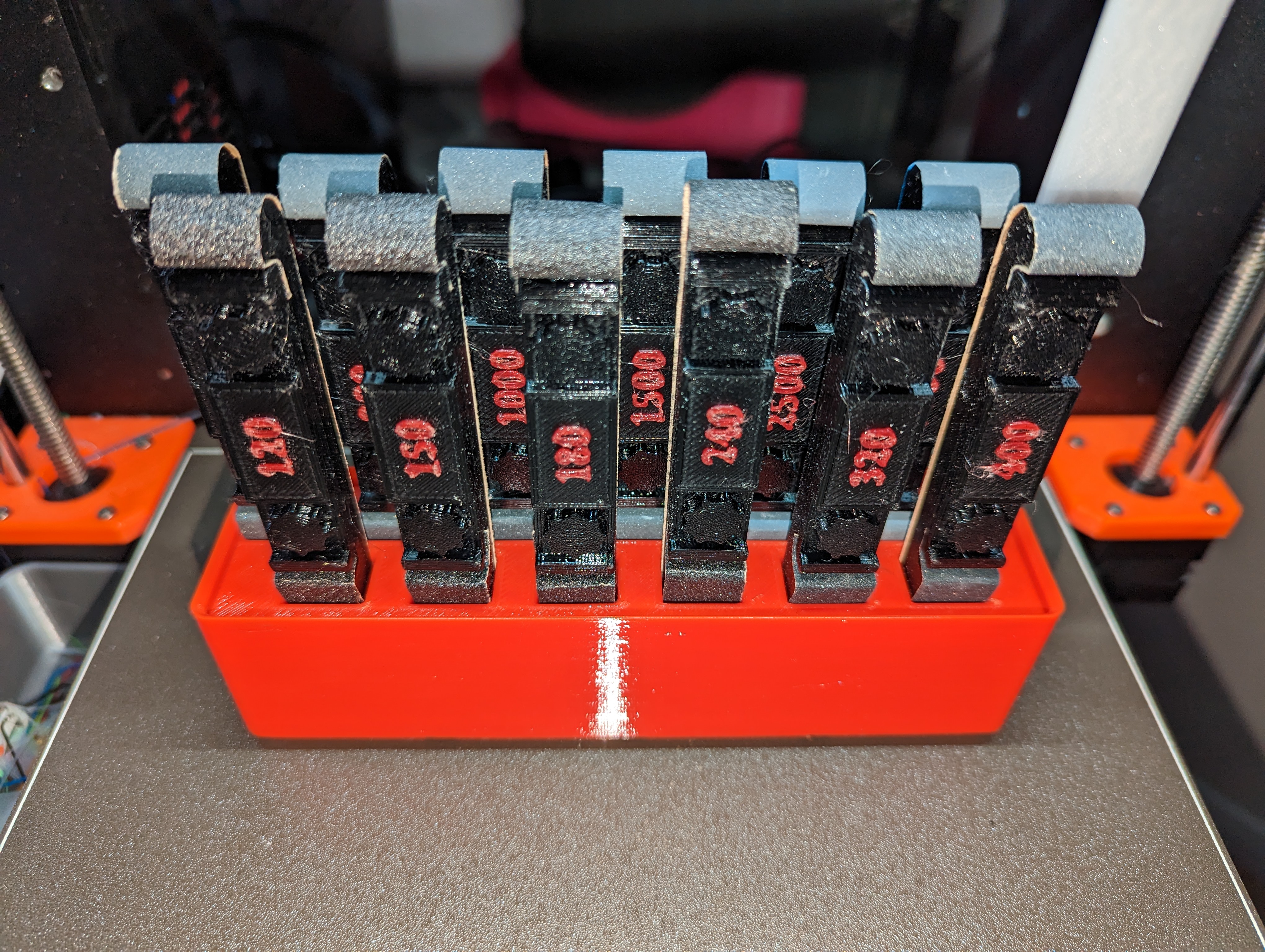 Gridfinity: Sanding Block Organizer 3D model thumbnail