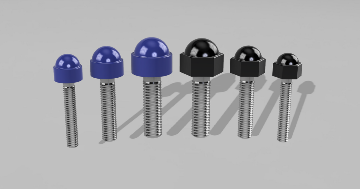 Screw cover cap M6M10 by RestoreDoctor Download free STL model