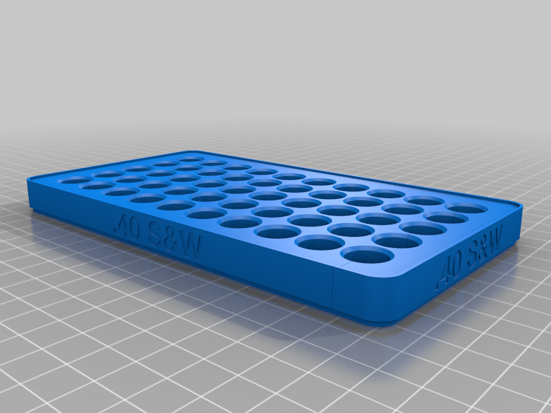 .40 S&W Vase Mode Stacking Loading Block