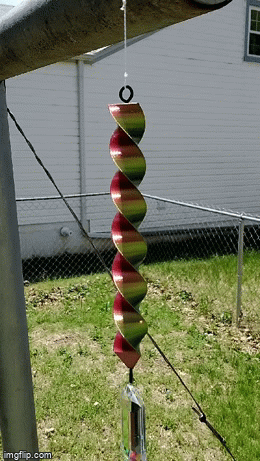 Wind spinner drill