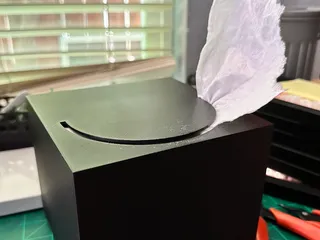 Toilet Paper to Tissue Box converter by slelham | Download free STL ...