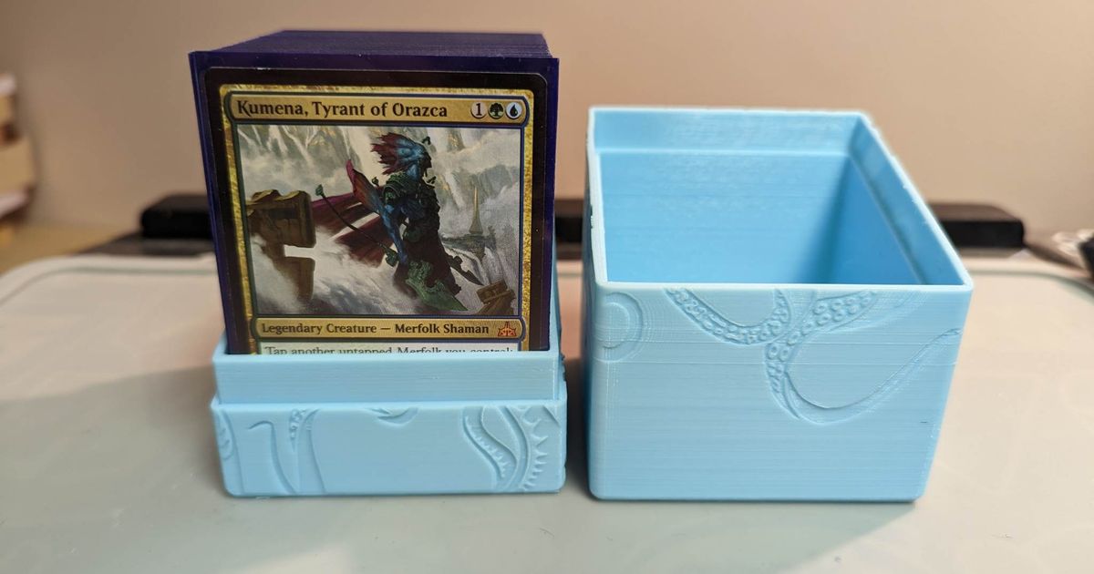 KrakenBox - MTG Commander Deck Box by Fadingkite | Download free STL ...