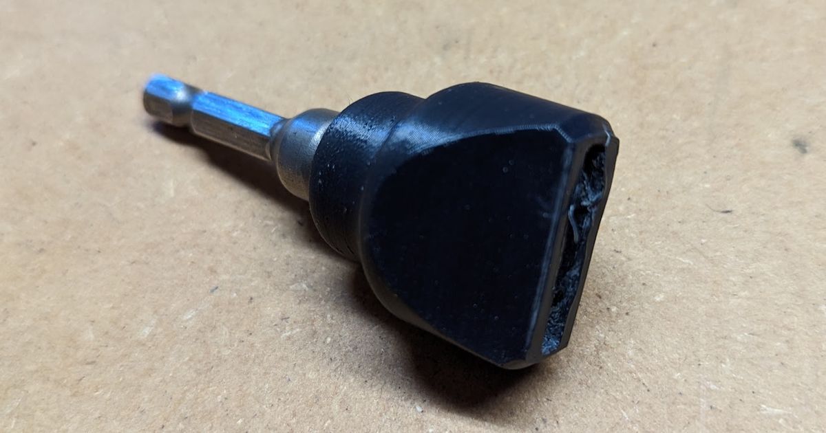 3/8" driver hook install tool by jurassic73 Download free STL model