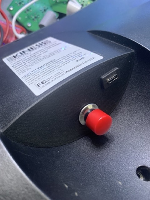 Kinesis Advantage Backplate