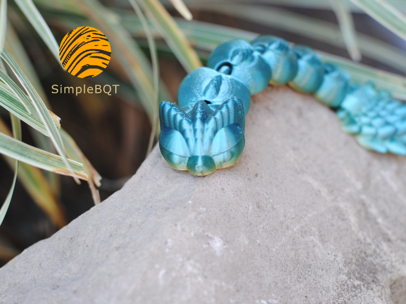 Articulated baby dragon by simplebqt download free stl model