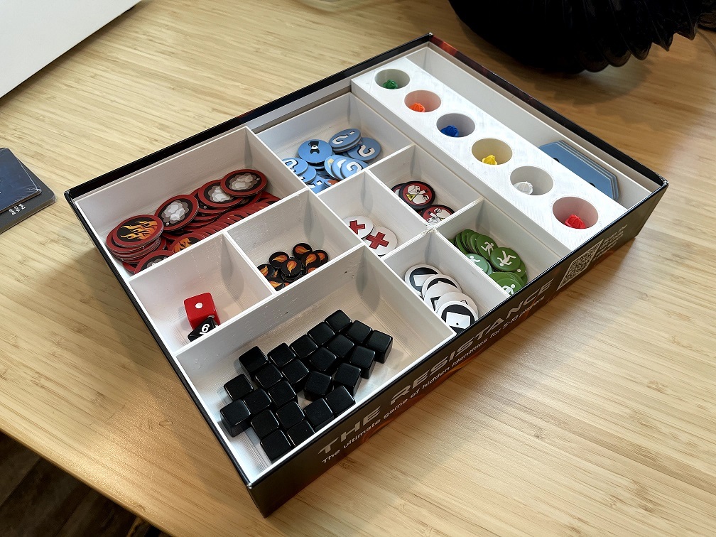 Flash Point Fire Rescue Board Game Organizer