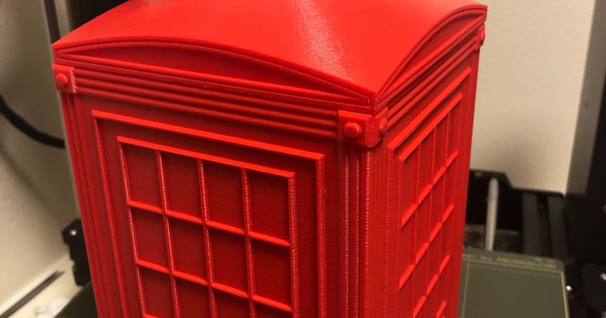 Sneezelephone Tissue Box Cover by Werickson Download free STL model