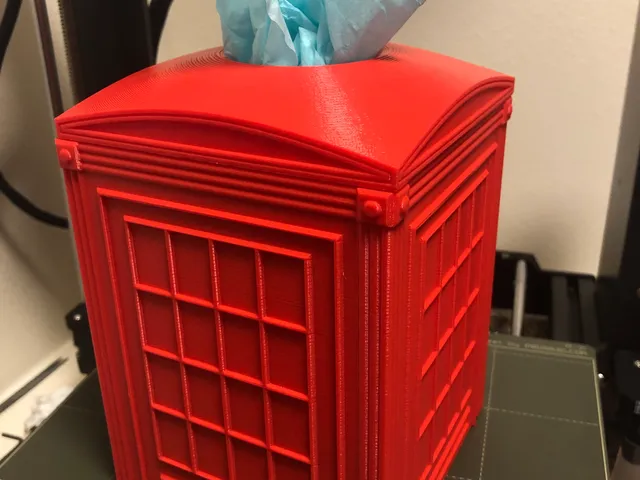 Sneeze-lephone Tissue Box Cover