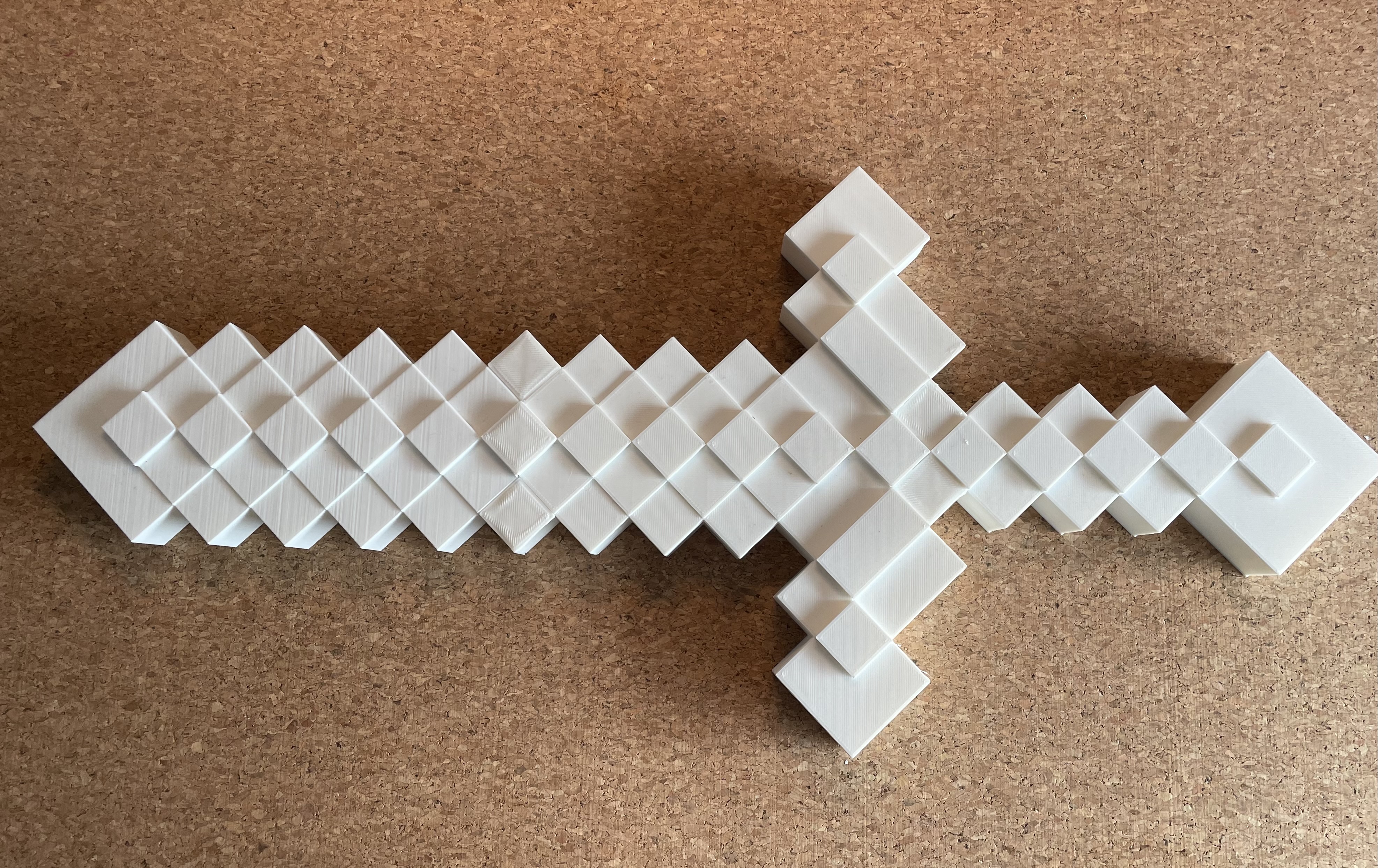 Modular Minecraft Themed Sword