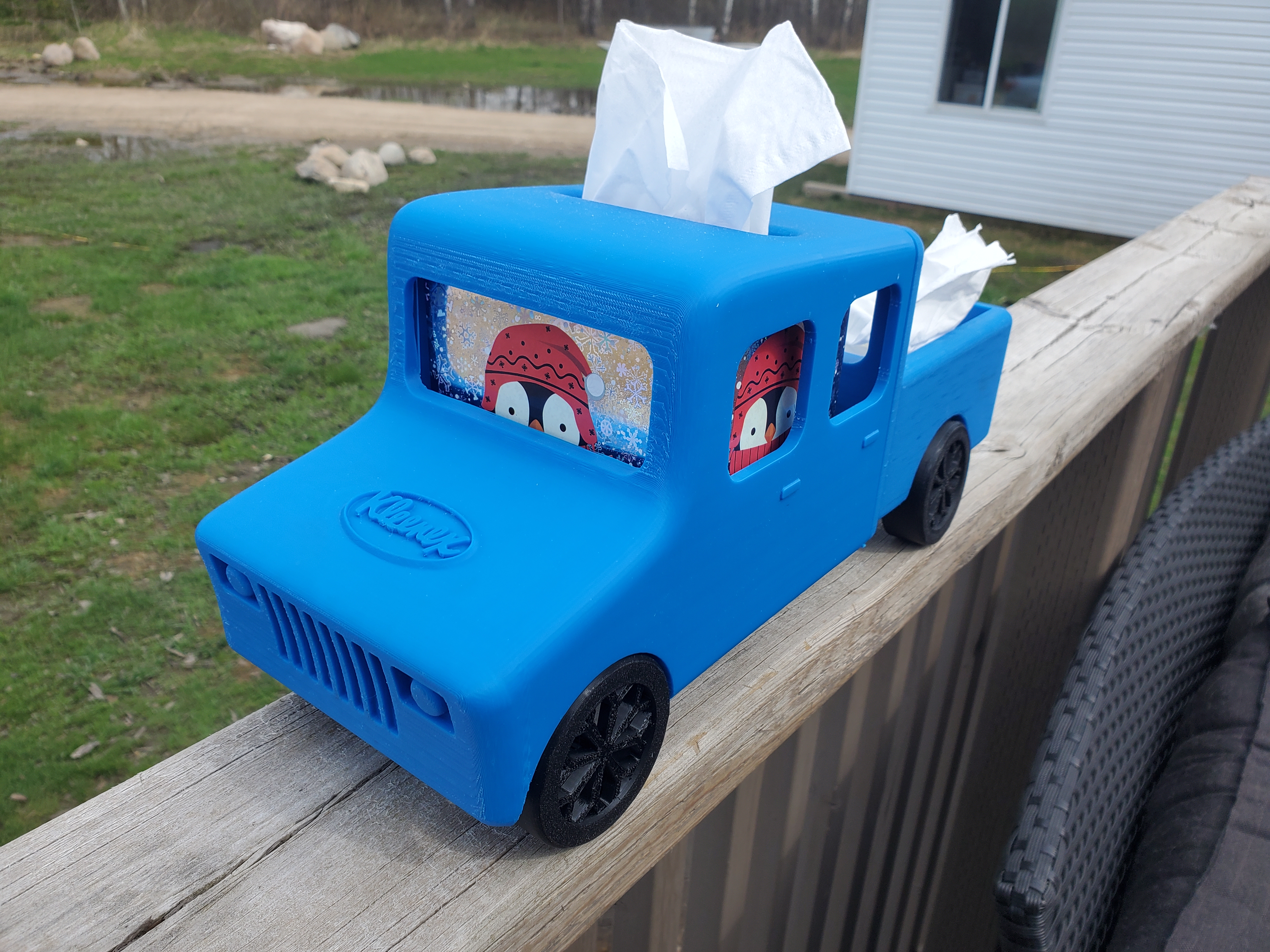 Tissue Box Truck