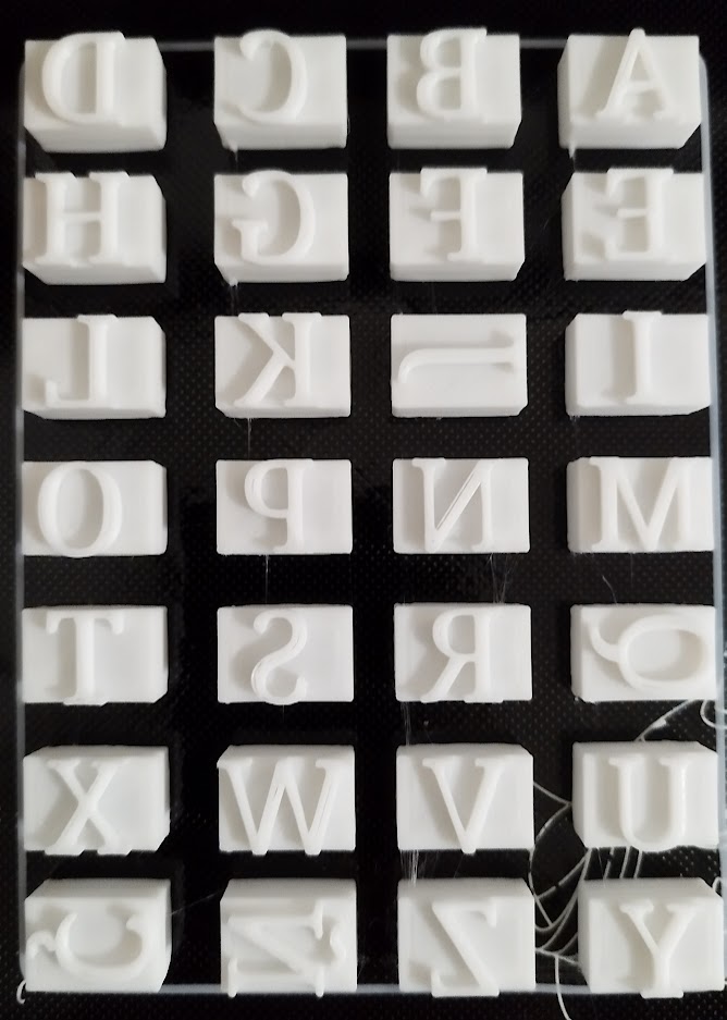 Alphabet Stamp