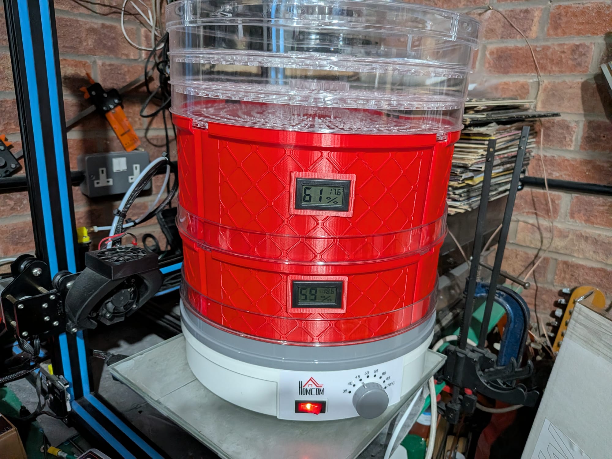 Parametric Dehydrator Filament Dryer for Homcom food Dehydrator