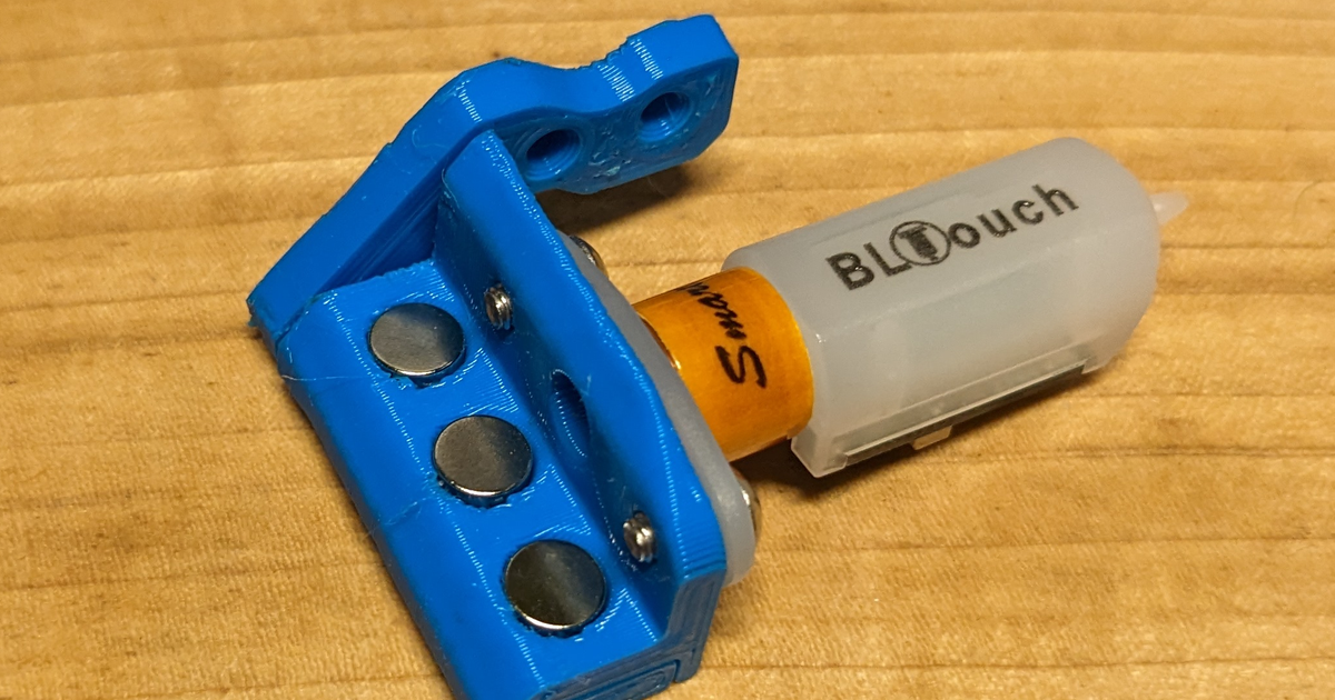 BLTouch Mount for Micro Swiss NG Direct Drive Extruder by