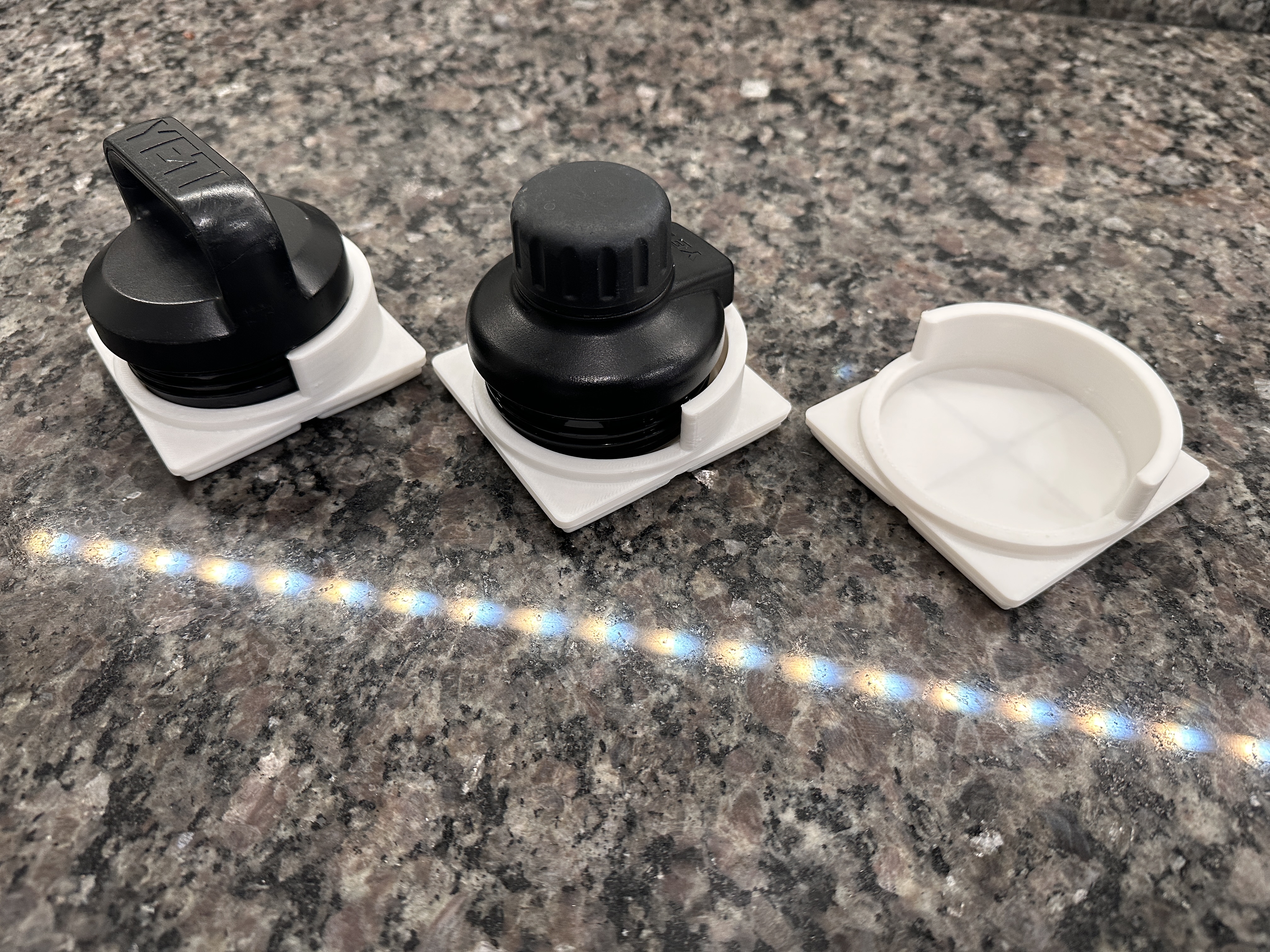 Gridfinity Yeti Bottle Cap Lid Storage Bin