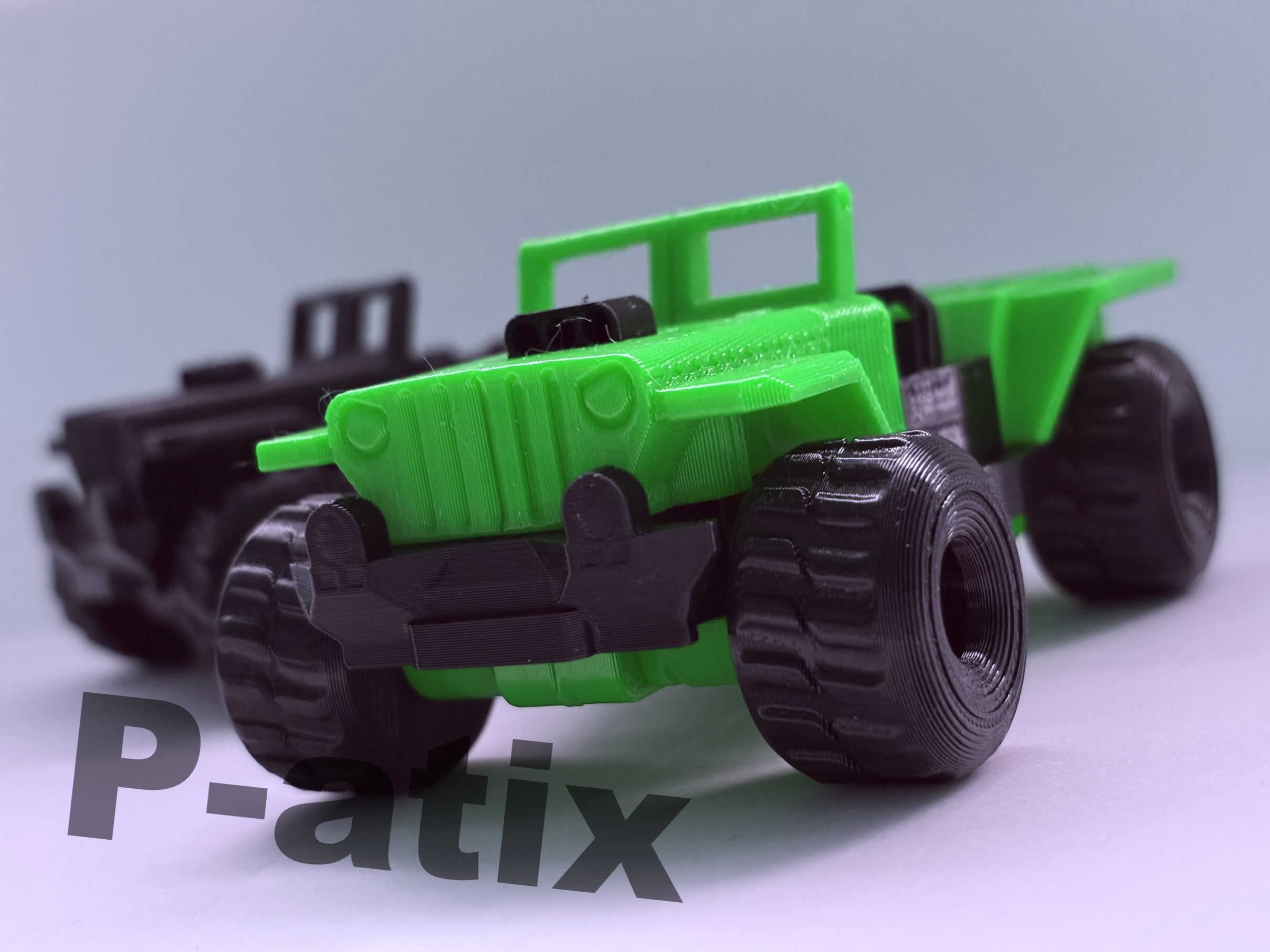 Customized Jeep Willys - kit card