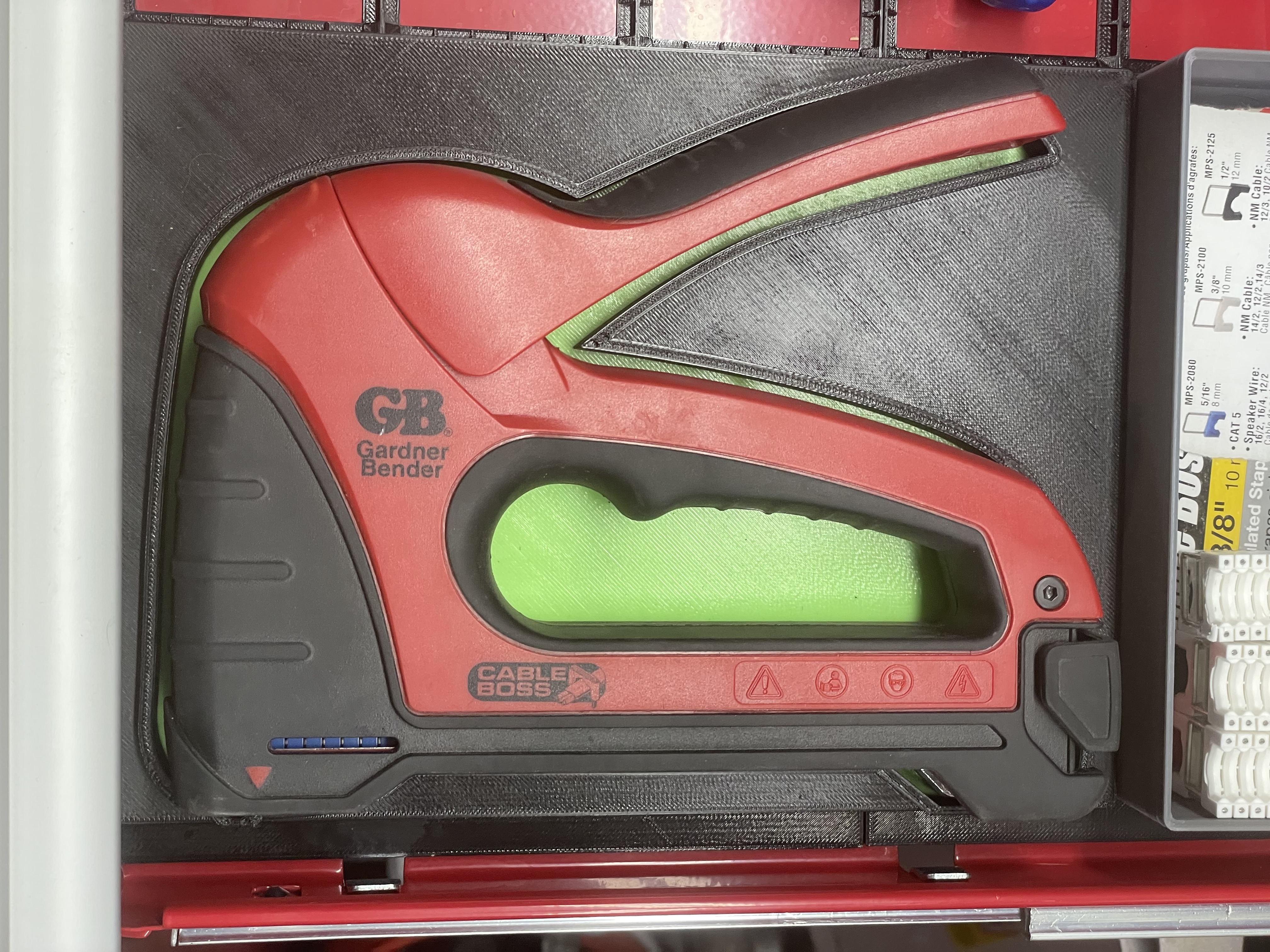 [ALCH] Gardner-Bender Cable Boss stapler holder (ModuBox)