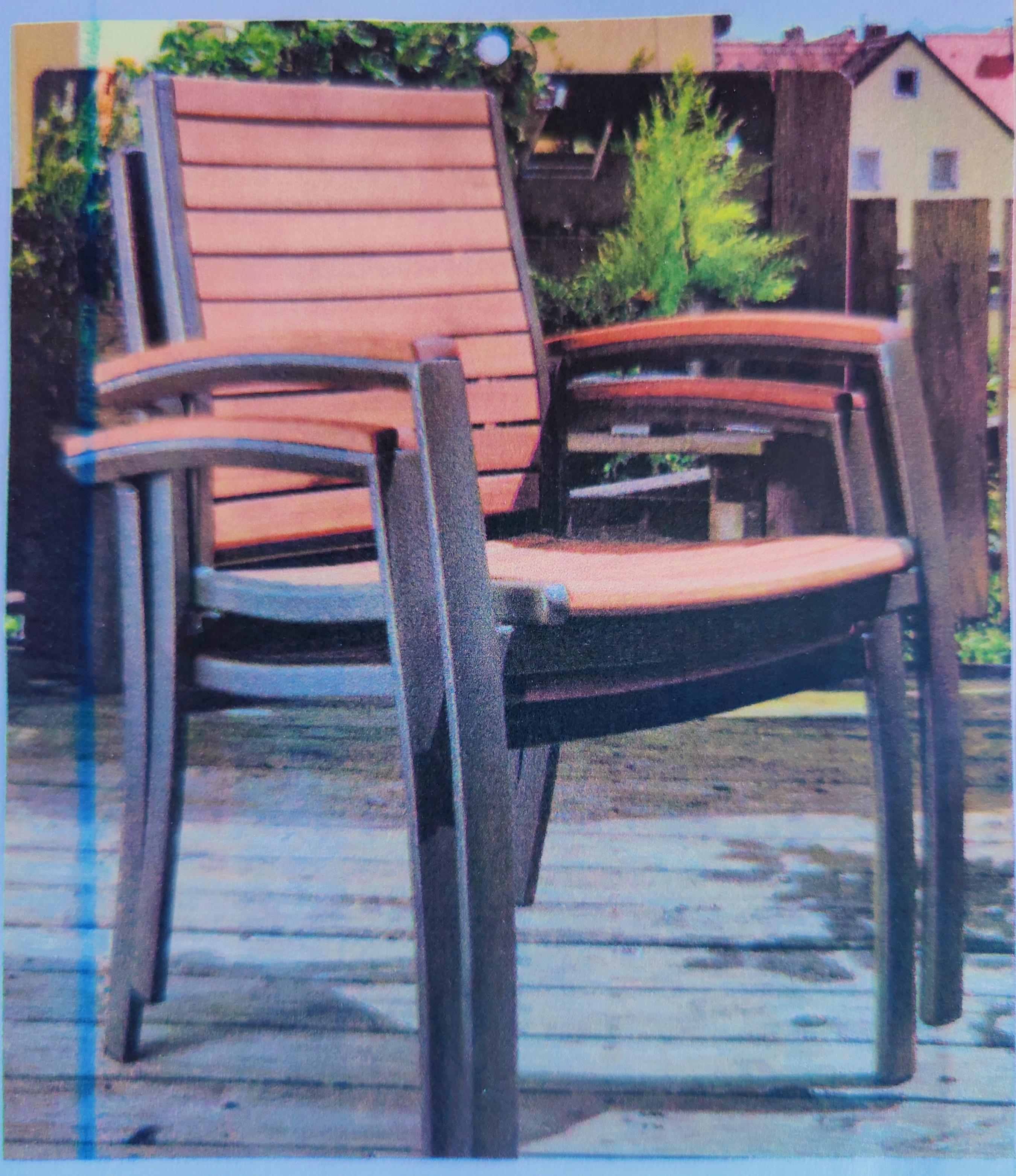Chairfoot for a stackable chair / Stuhlfuß Stapelstuhl