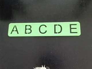 RC sailboat rig identification letters by Pali | Download free STL ...