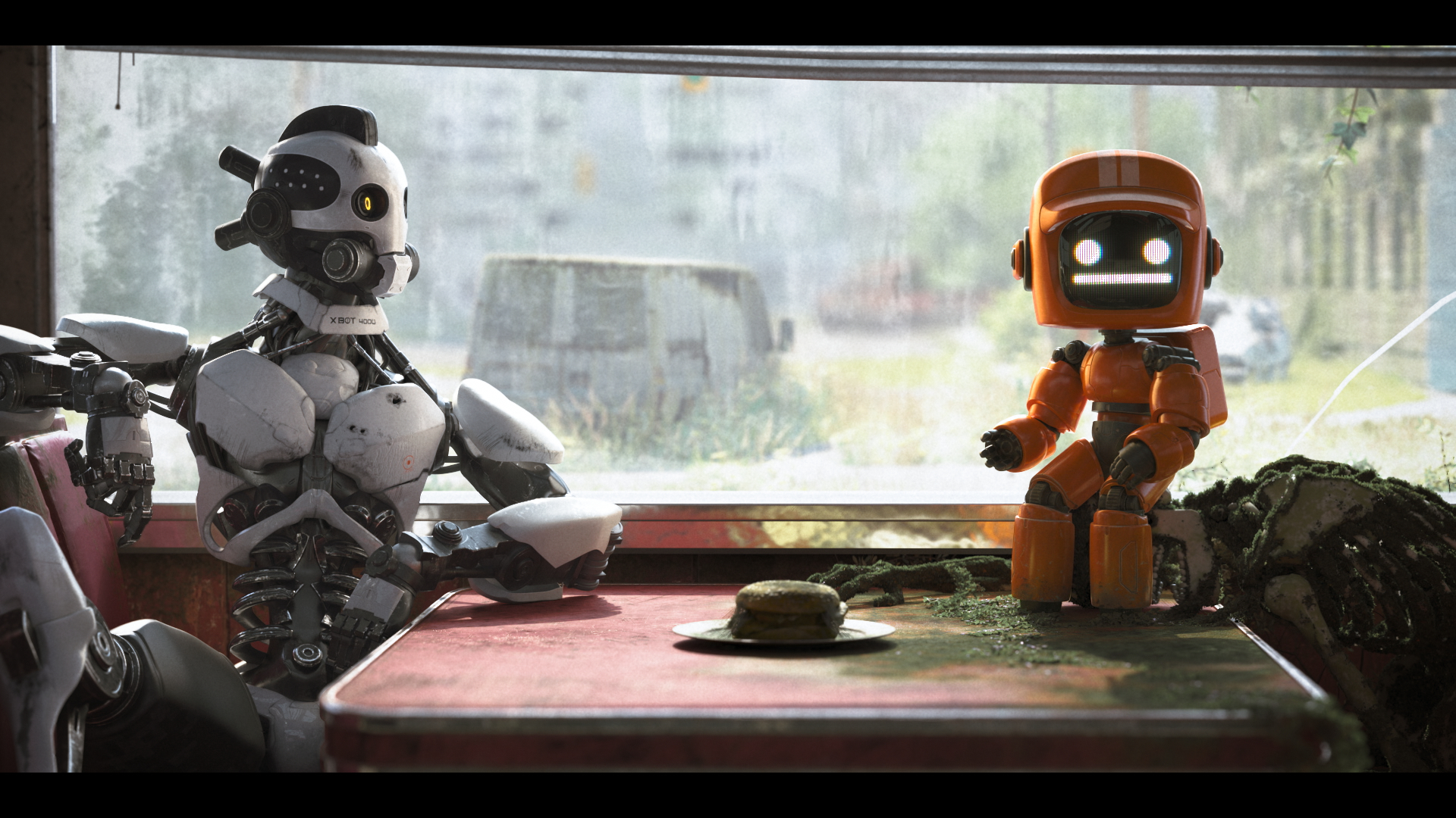 Miniatura 2 do modelo 3D Robot 3 - cookie cutter