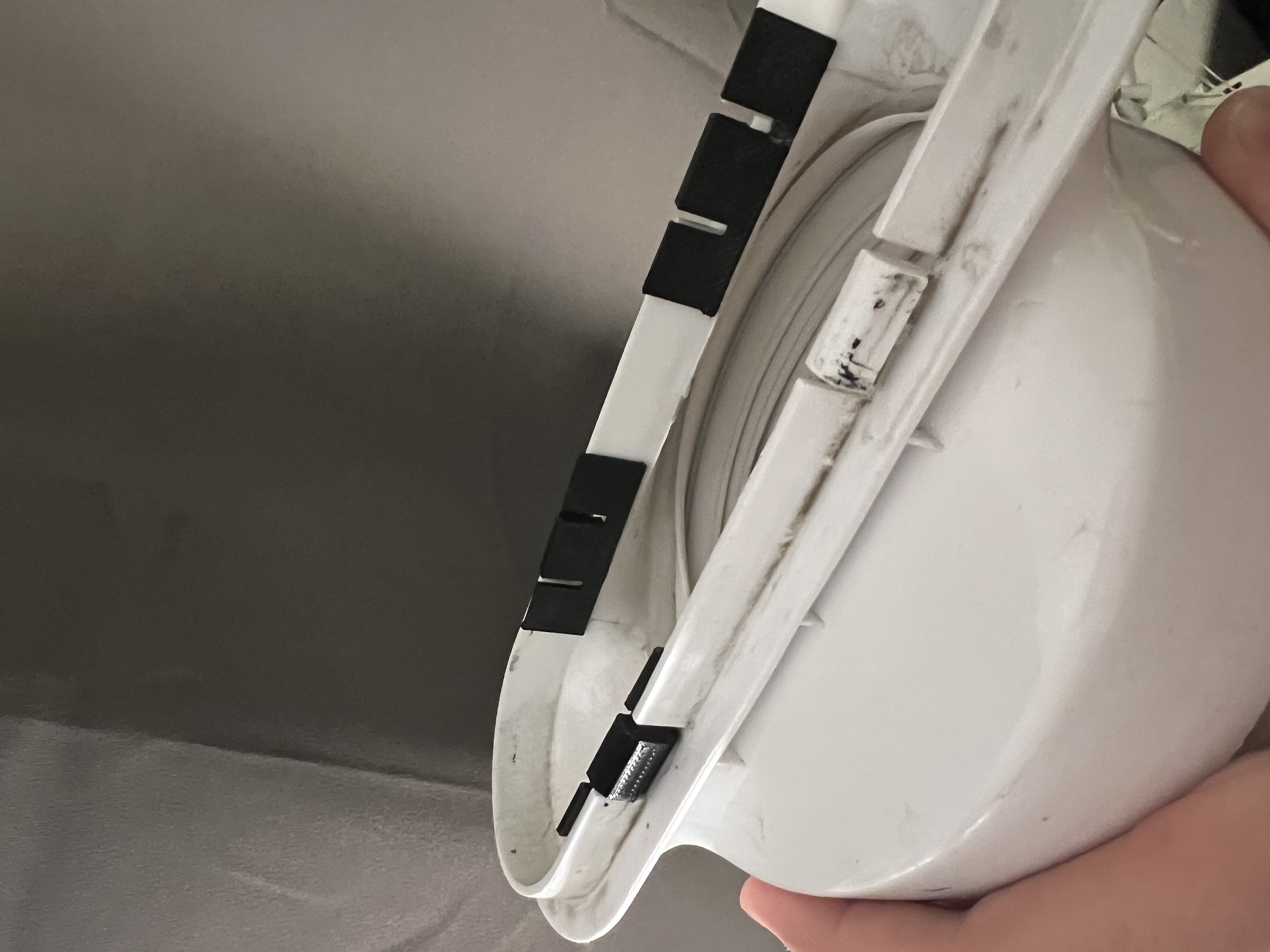 Replacement Tab For Black and decker Air conditioner Exhaust outlet by