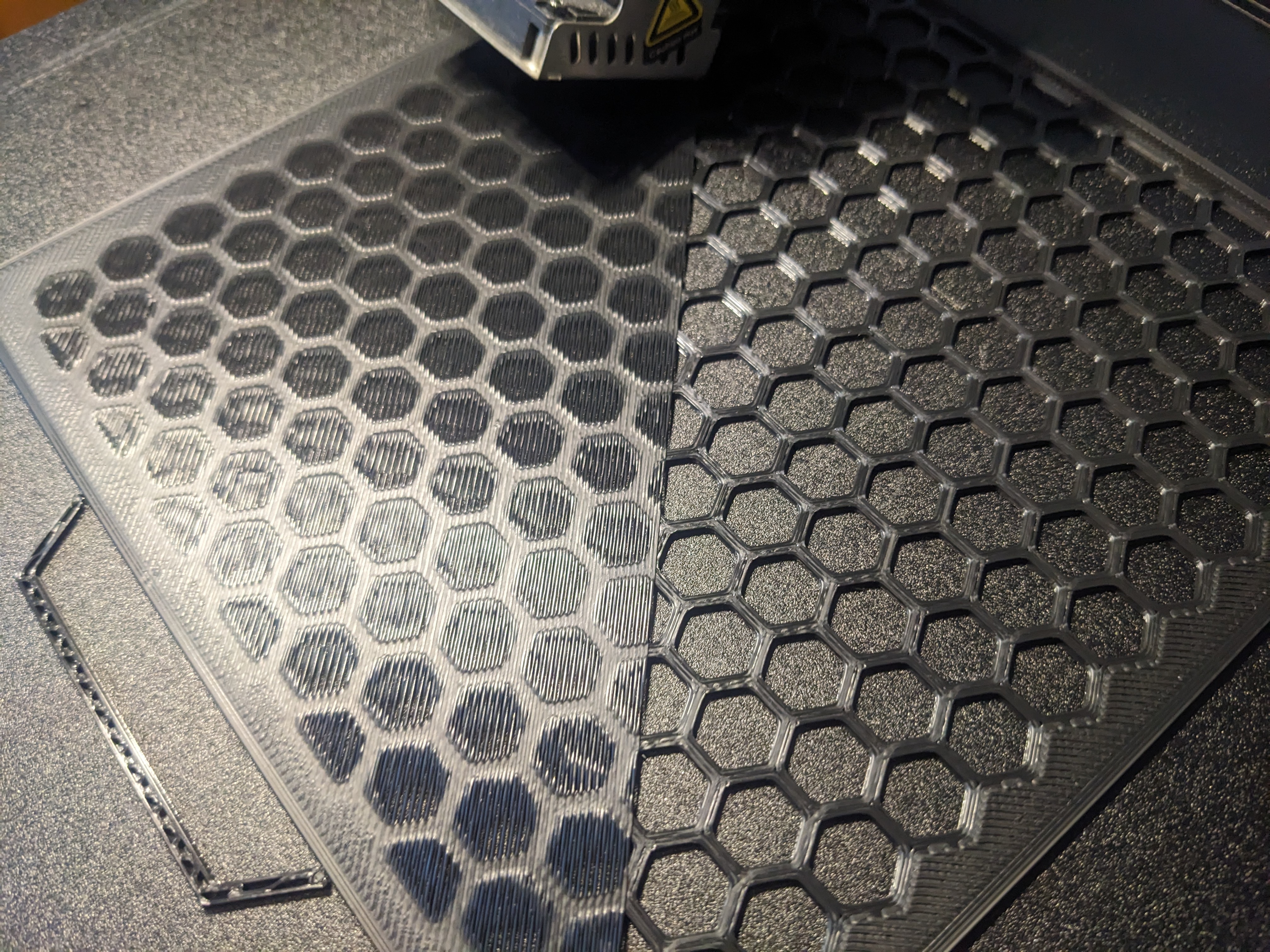 Under Desk Drawers with less openings.