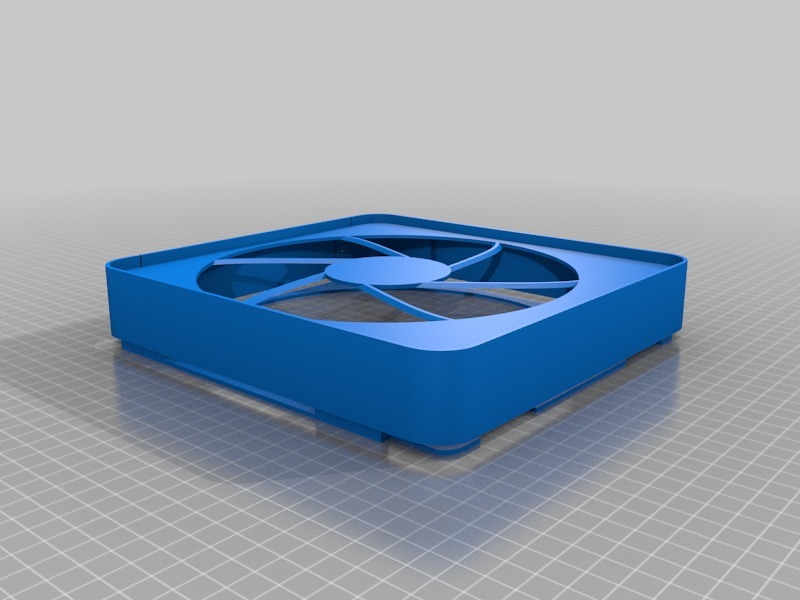 Top Hat 200mm fan enclosure for Monsterlabo's "The First "